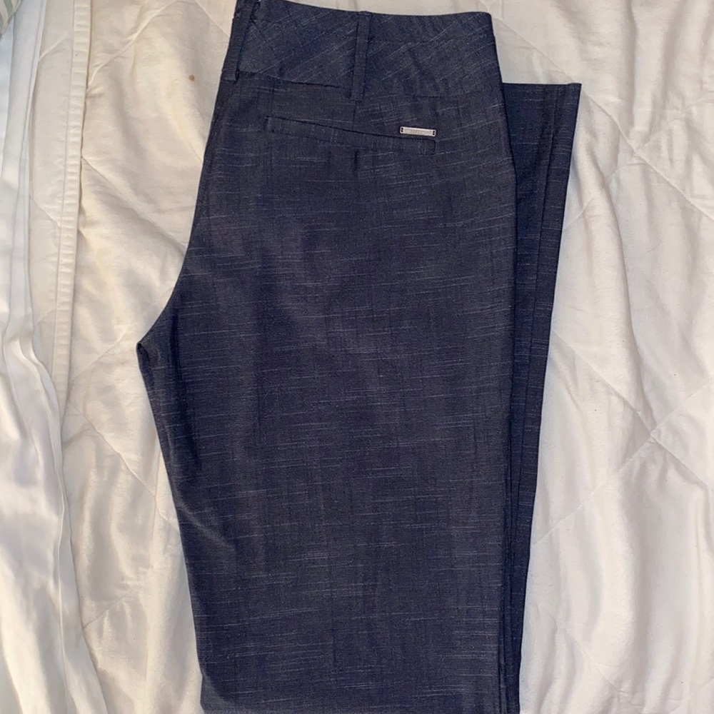 New York and company size 4 chambray trousers